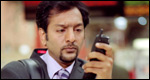 A man texting